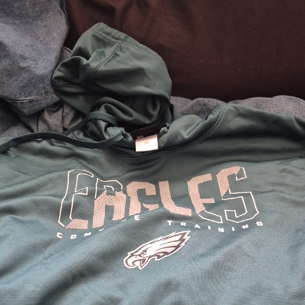 NFL Teal Pullover Hoodie with Team Apparel Tag